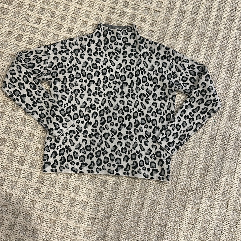Leopard Print Sweater